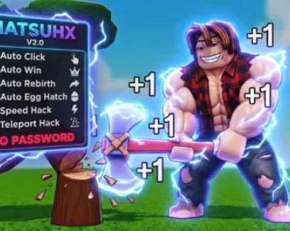 +1 Wood Per Click Script (NatsuHx)• AutoAttack • AutoWin script cover for +1 Wood Per Click🌳