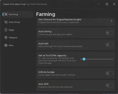 Saber Simulator Script - Auto Swing - Auto Egg script cover for ⚔️ Saber Simulator