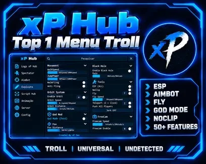xP Hub Painel Troll script cover for Universal