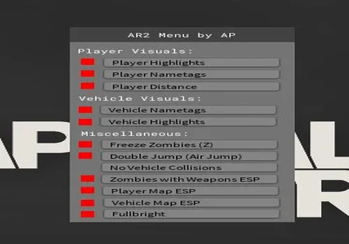 Apocalypse Rising 2 script: Mod Menu script cover for Apocalypse Rising 2