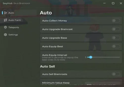 Be a Brainrot script: Auto Collect money, Get best brainrots script cover for Be a Brainrot