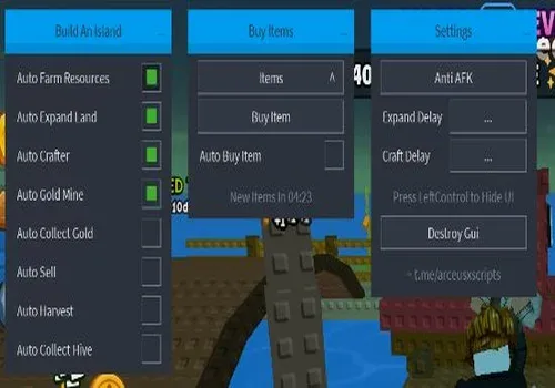 Build An Island script: Auto Farm, Auto Expand, Auto Sell script cover for Build An Island! 🏝️