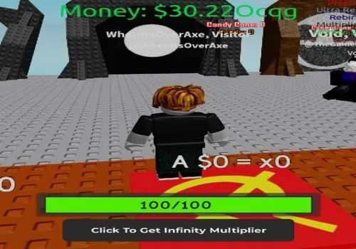 Difficulty Button Simulator script: Get INF Multiplier script cover for Difficulty Button Simulator