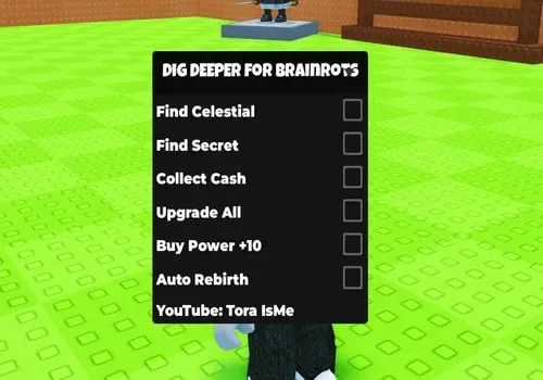 Dig DEEPER for Brainrots script – (Auto Find, Auto Collect) script cover for ⛏️ Dig DEEPER for Brainrots!
