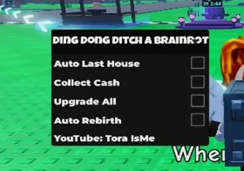 Ding Dong Ditch a Brainrot script: Collect Catch script cover for Ding Dong Ditch A Brainrot