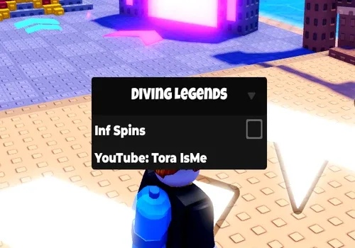 Diving Legends script – (Inf Spins) script cover for Diving Legends