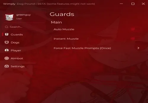 Dog Pound script: Auto Muzzle, Fly script cover for Dog Pound