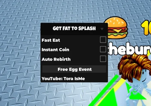 Get Fat to Splash script – (Fast Eat, Instant Coin) script cover for Get Fat to Splash💦