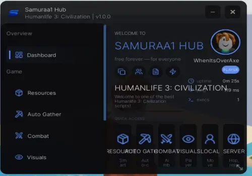 Humanlife 3 Civilization script: by samuraa1 script cover for Humanlife 3: Civilization