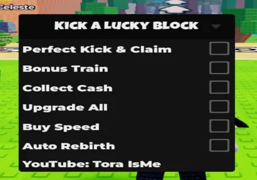 Kick a Lucky Block script: Perfect Kick, Instant Claim script cover for Kick a Lucky Block