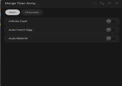 Merge Titan Army script: INF Cash script cover for Merge Titan Army
