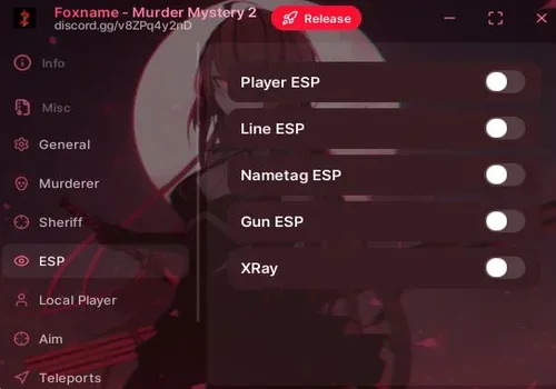 Murder Mystery 2 script: Foxname script cover for Murder Mystery 2
