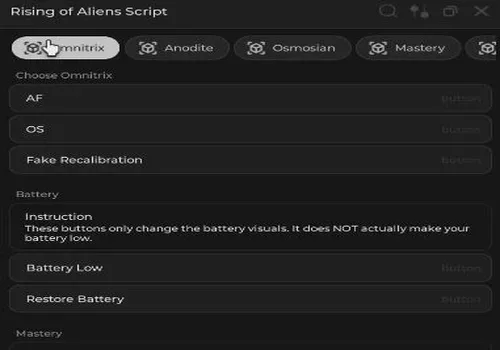 Rising of Aliens script - Path remove, Give Mastery script cover for Place 110669032839540