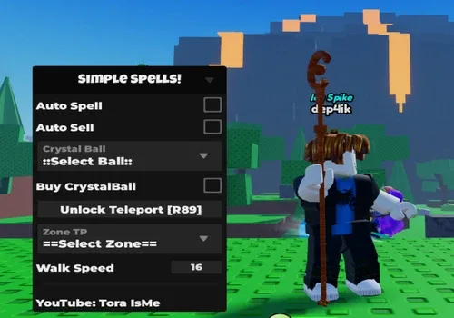 Simple Spells script – (Auto Spell, Auto Sell) script cover for ✨Simple Spells!