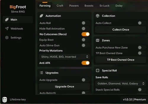 Slime RNG script: Auto Roll, Auto Rebirth script cover for Slime RNG