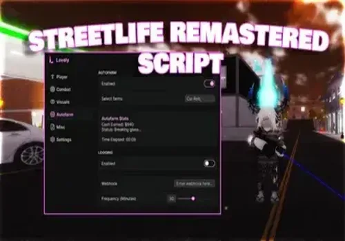 Street Life Remastered script: Gun Mods, ESP Players script cover for Street Life Remastered 🔥