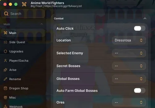 World Fighters script: Auto Trial, Autofarm script cover for World Fighters