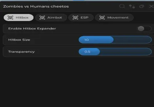 Zombies vs Humans script: Hitbox Expander, ESP script cover for Zombies vs Humans