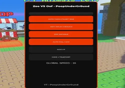 Zoo or Oof script: Autofarm, Aimbot script cover for ZOO or OOF🎯