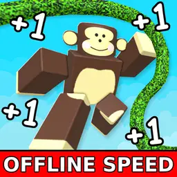 🐒 +1 Speed Monkey Escape Roblox place cover