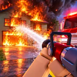 Firefighting Sim 🚒 | Streamlined Play script cover for Firefighting Sim 🚒