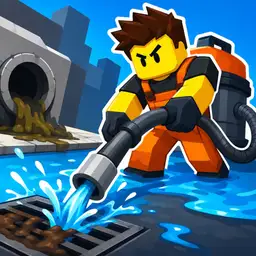 Drain Simulator Script - Max Level - Infinity Money script cover for 🌊 Drain Simulator (Real Water Sim💧)